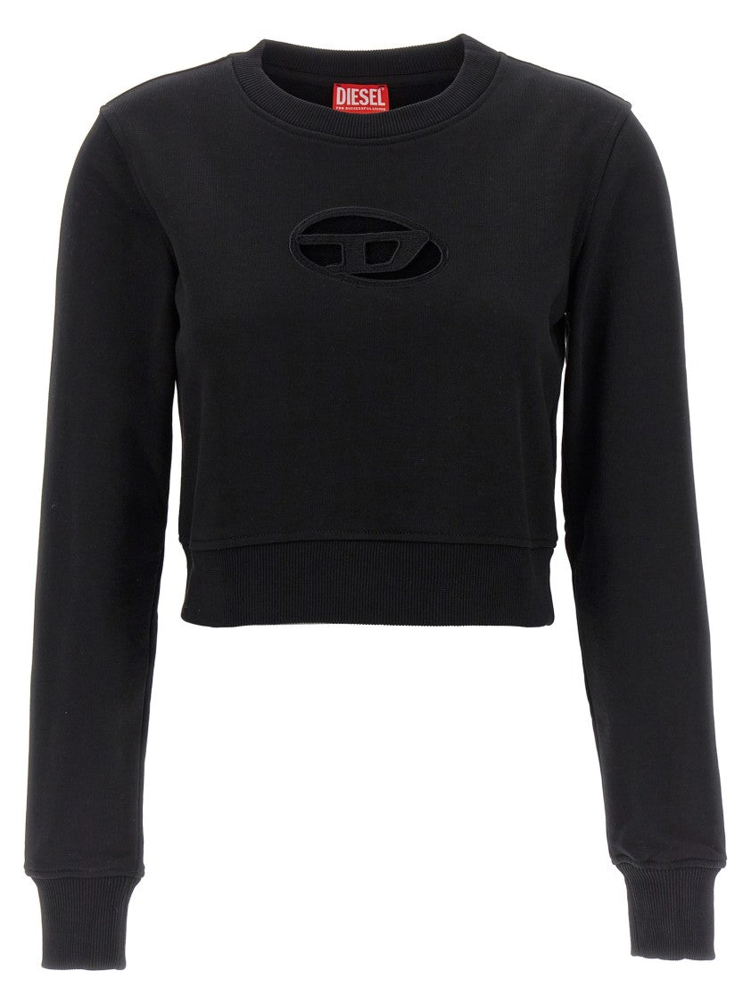 Diesel F-Slimmy Cropped Sweatshirt
