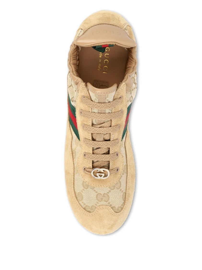 Gucci Low-Profile Sneakers With Signature Monogram