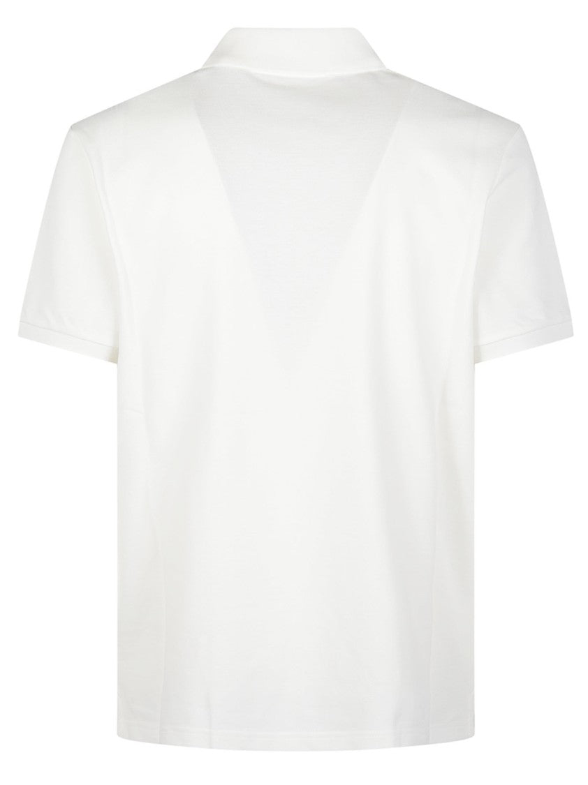 Moncler Short-Sleeve Cotton Polo Shirt