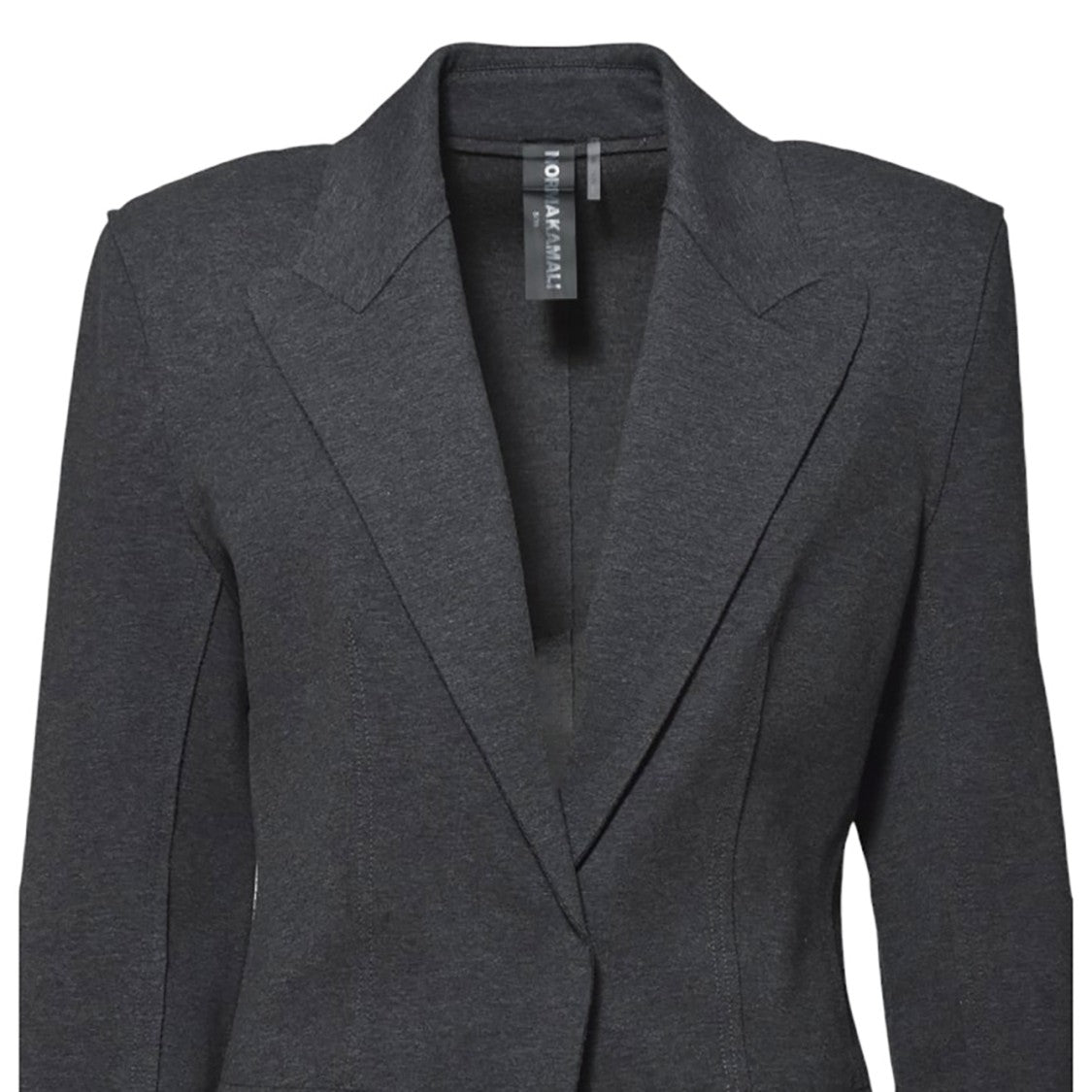 Norma Kamali Single-Breasted Tailored Blazer