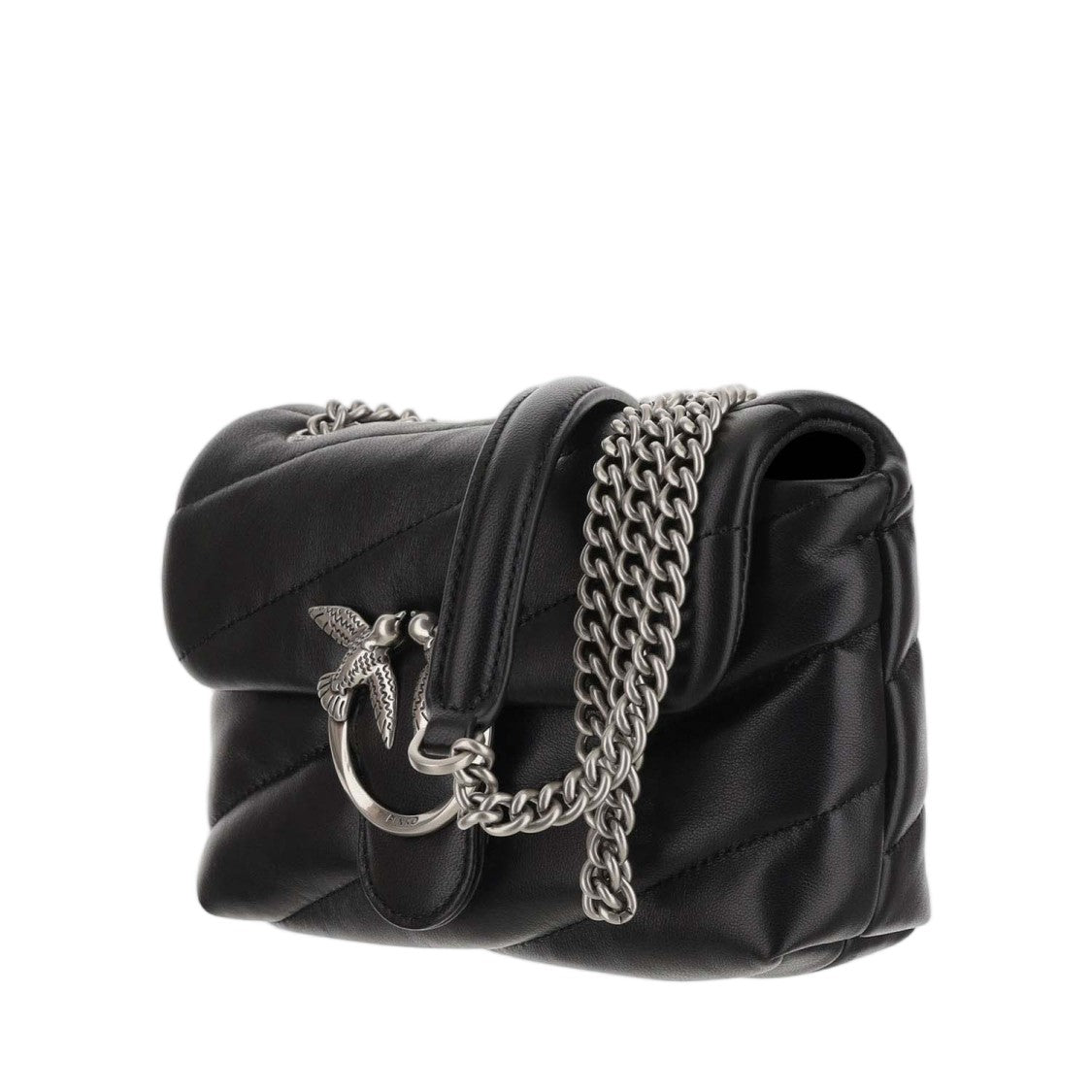 Pinko Love Baby Puff Shoulder Bag With Diagonal Quilting