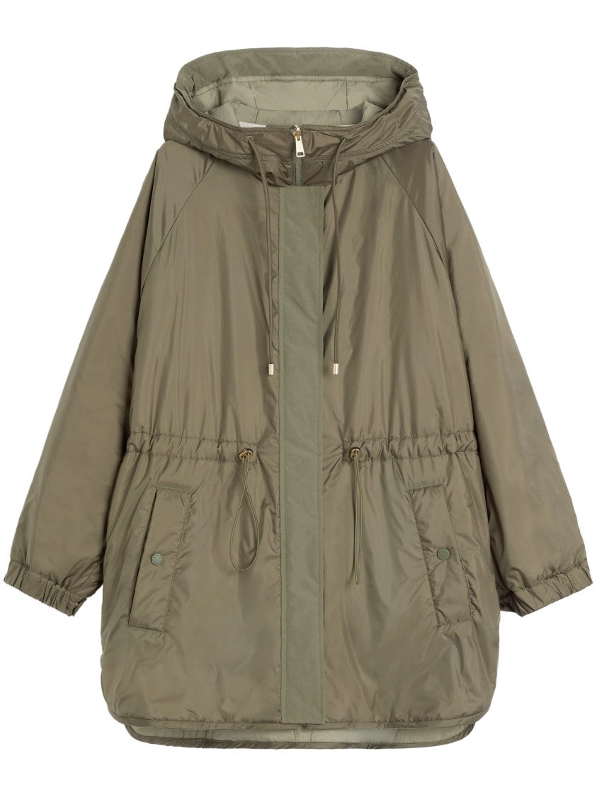Max Mara Relaxed-Fit Jacket With Drawstring Waist