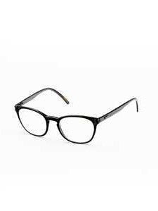 Hoffmann Sleek Grey Optical Frames With Refined Horn Material