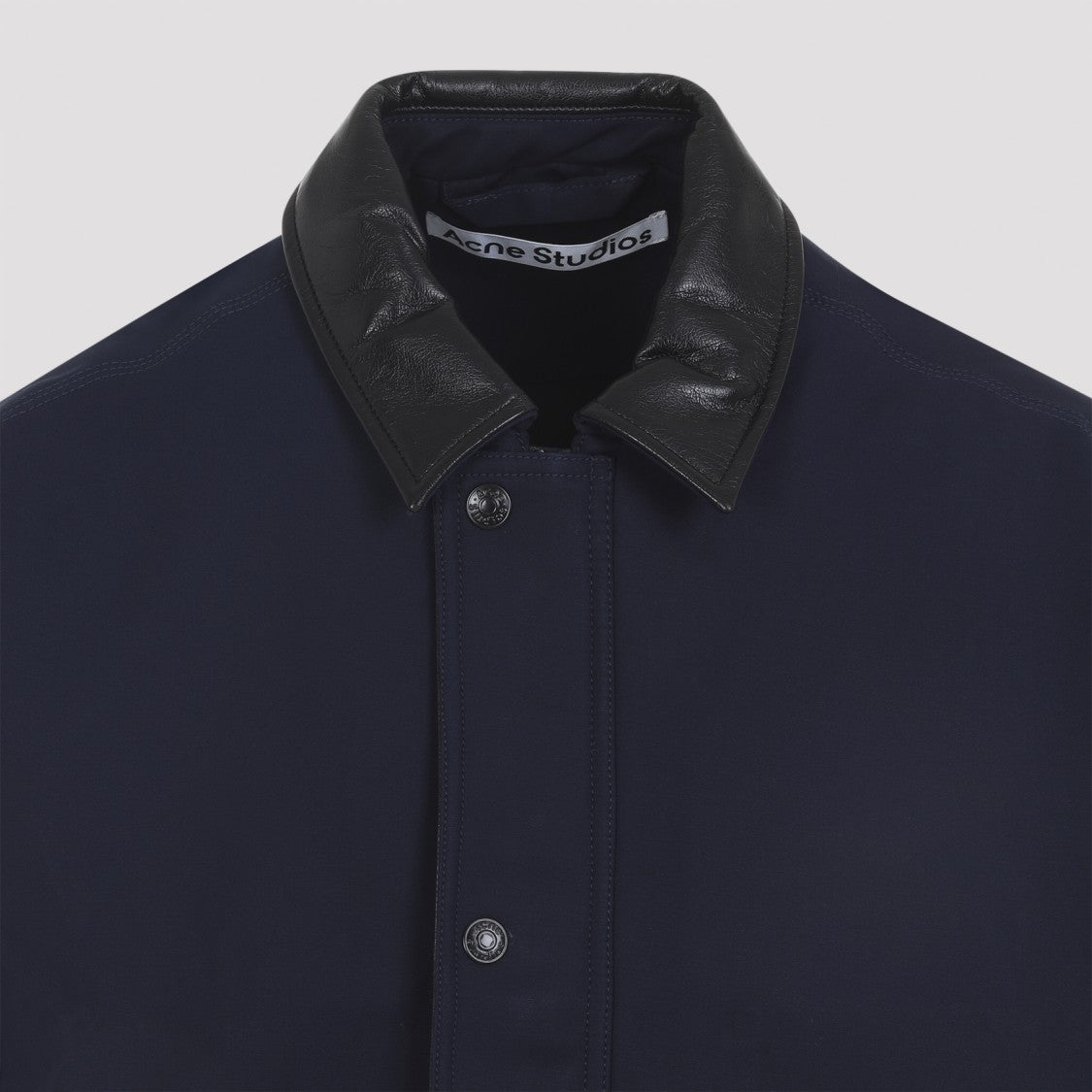 Acne Studios Navy Blue Cotton Jacket
