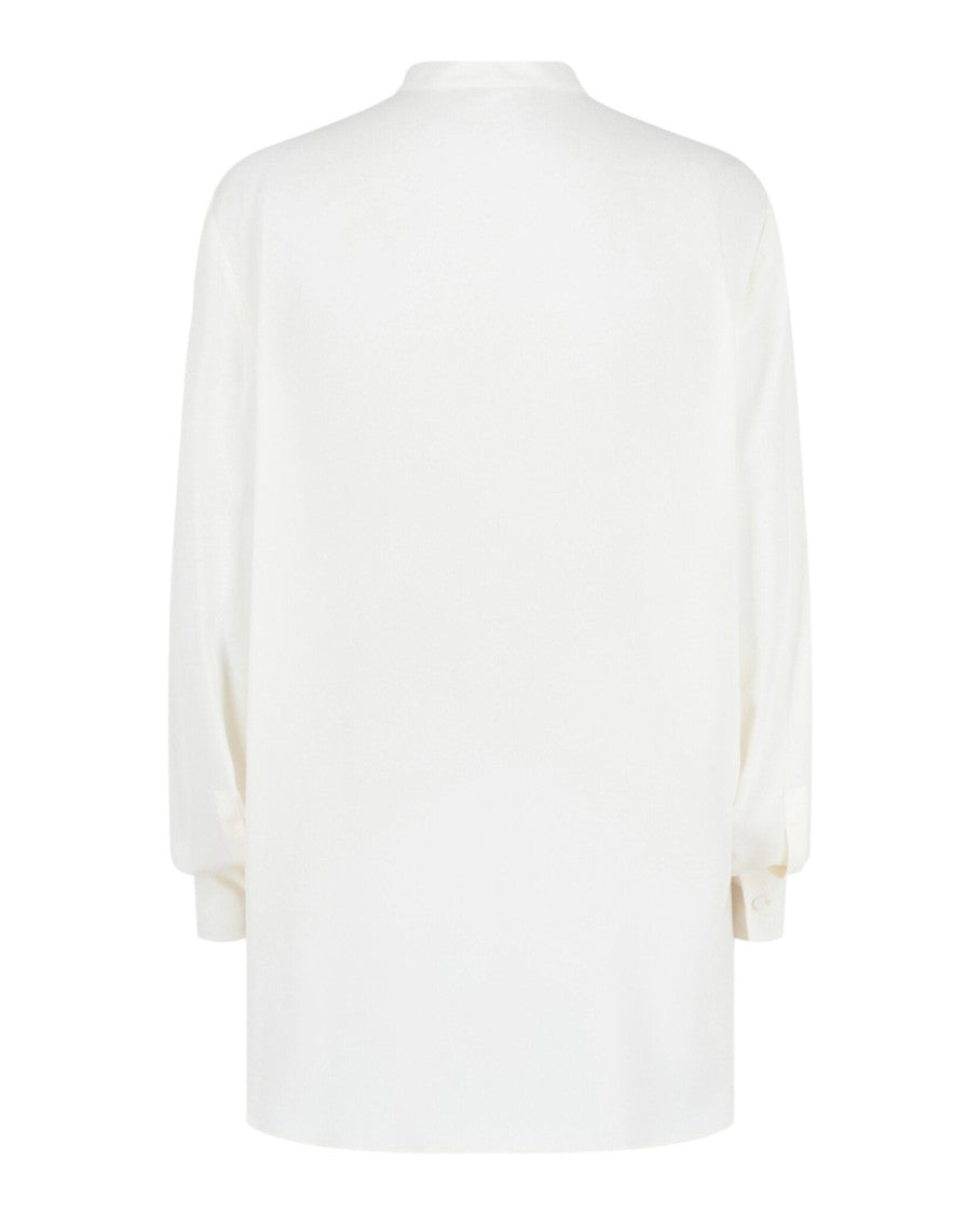 Alexander Mcqueen Sheer Georgette Blouse