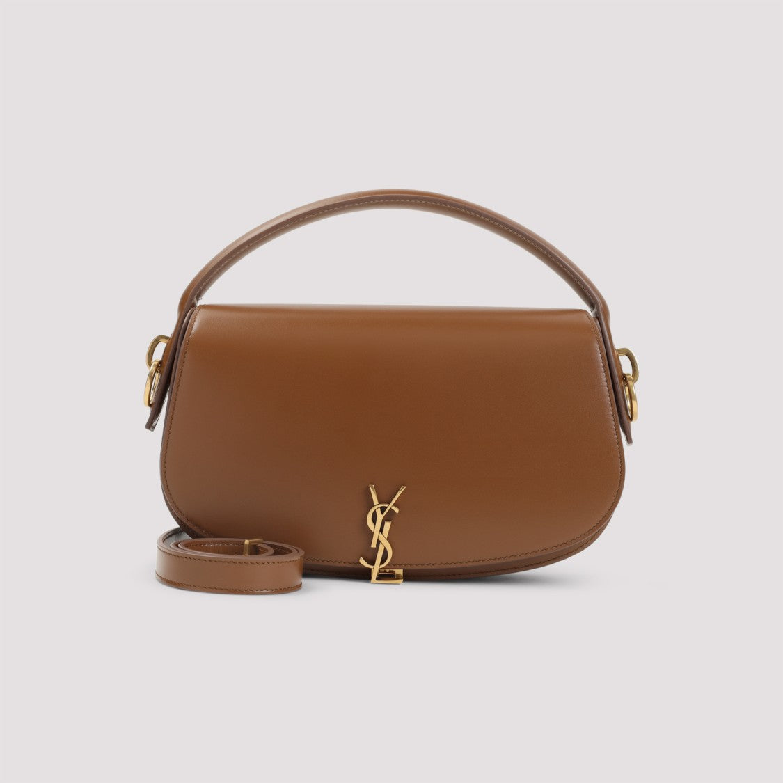 Saint Laurent Fox Leather Shoulder Bag