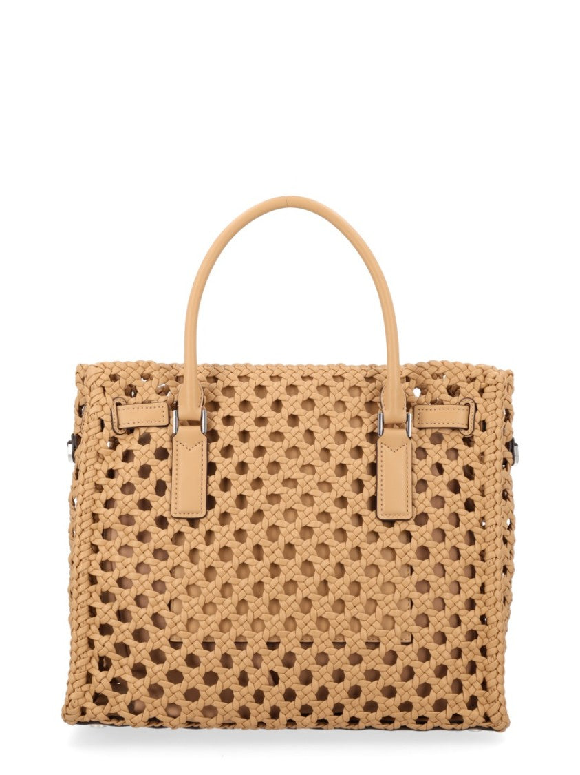 Michael Michael Kors Hamilton Moderne Woven Lattice Handbag