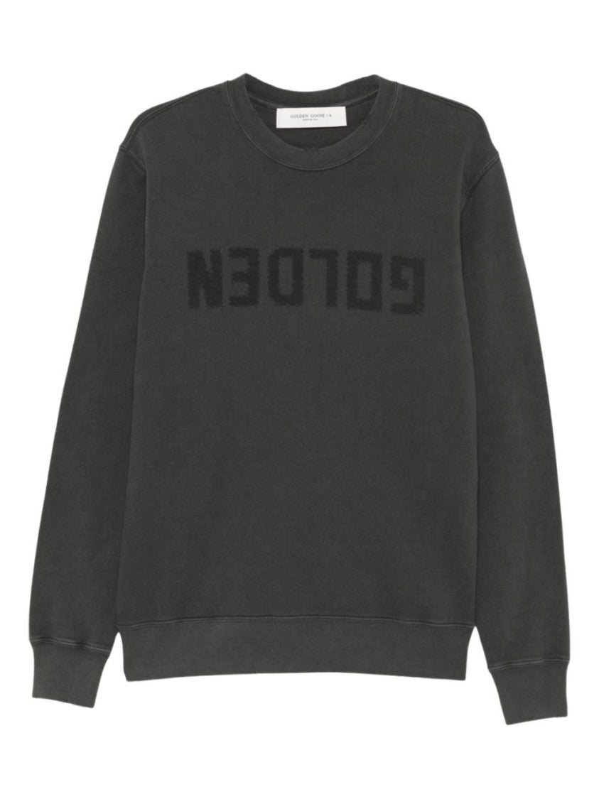 Golden Goose Golden Regular Distressed Cotton Sweatshirt