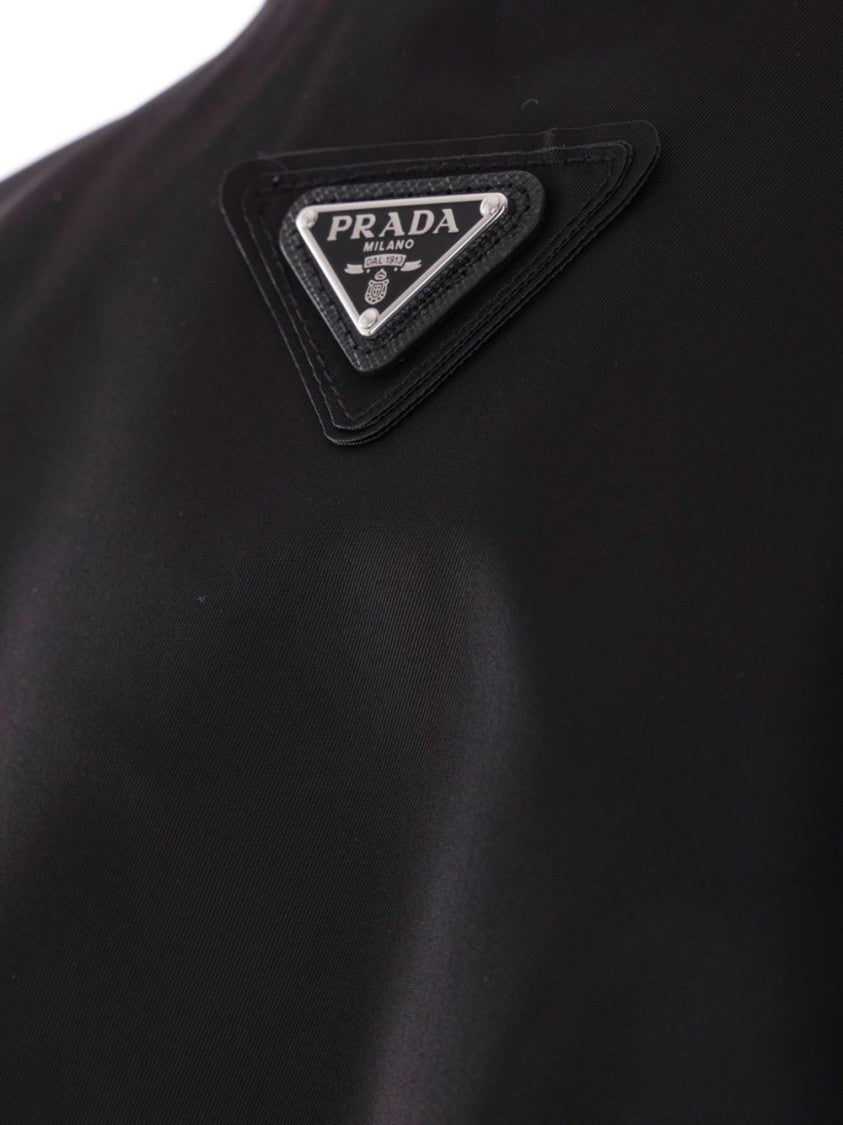 Prada Triangle-Logo Oversize Jacket