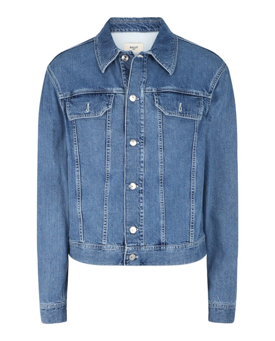 Bally Light Wash Denim Jacket