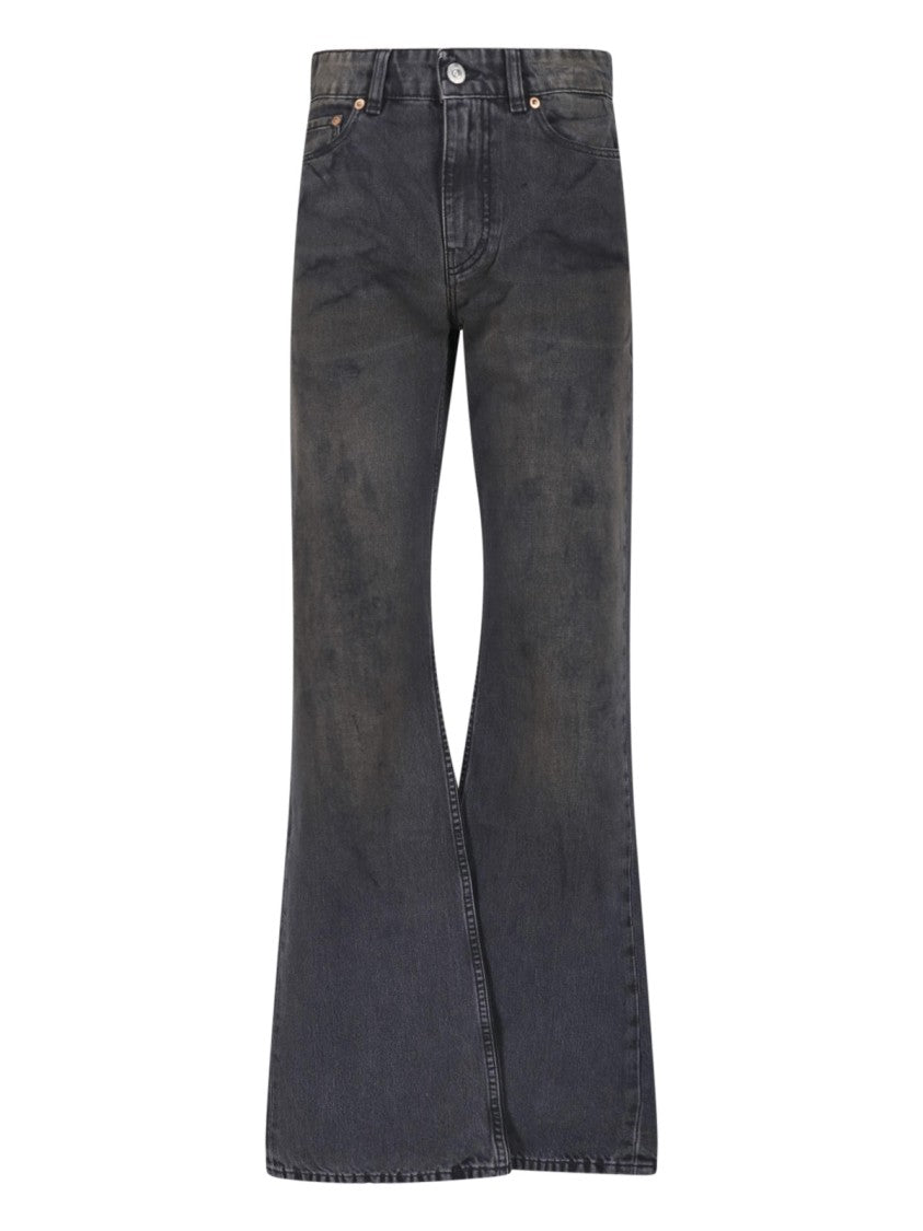 Our Legacy Black Boot Cut Worn-In Denim Jeans