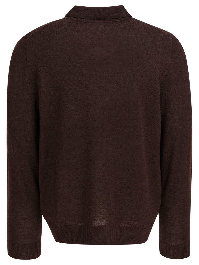 Vince Merino Wool Polo Shirt