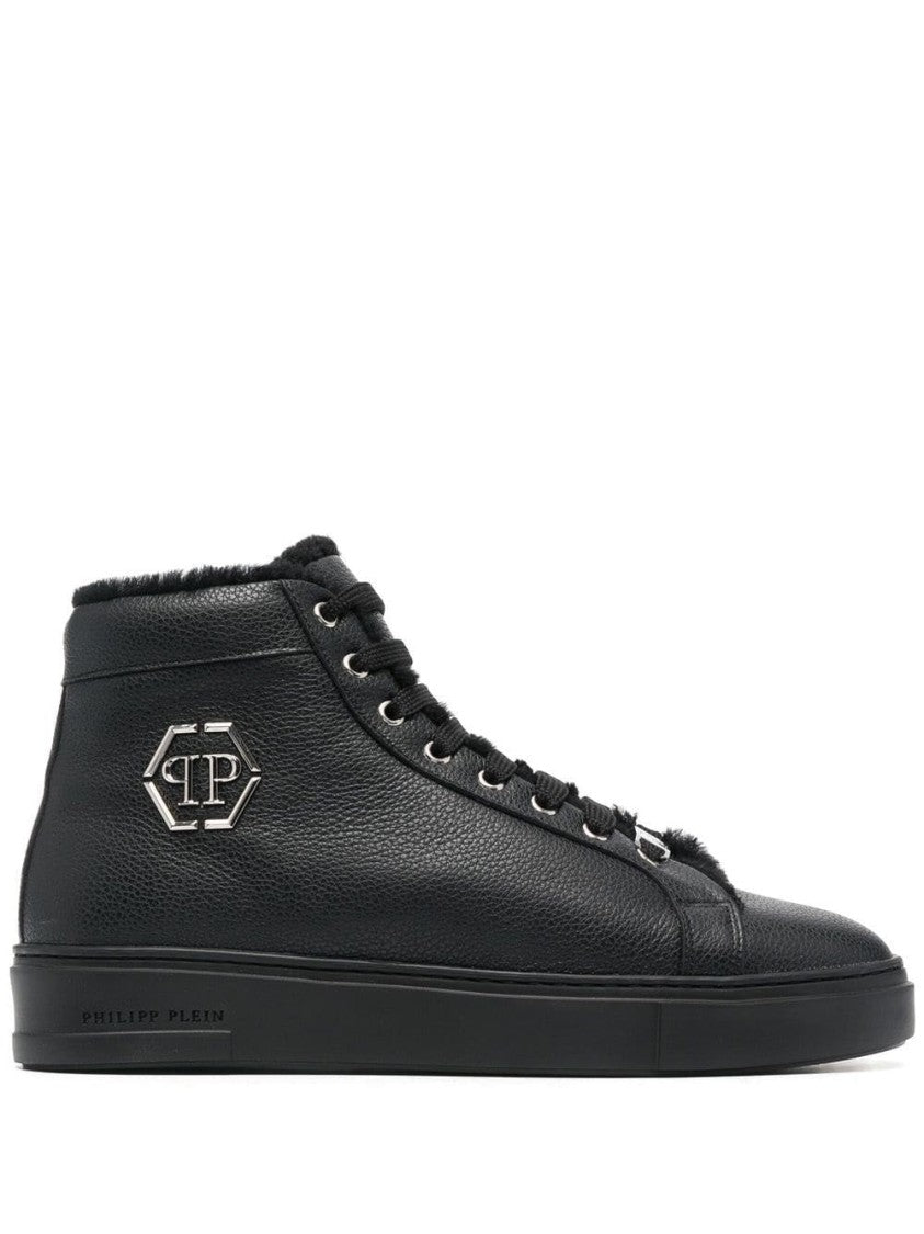 Philipp Plein Hexagon Hi-Top Sneakers