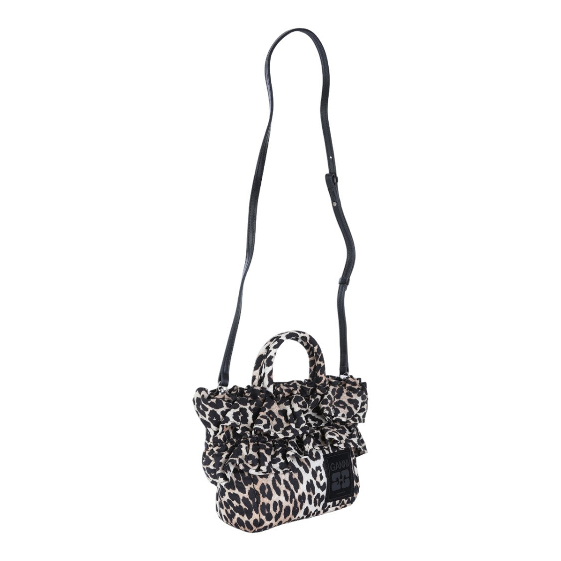 Ganni Leopard Print Bag