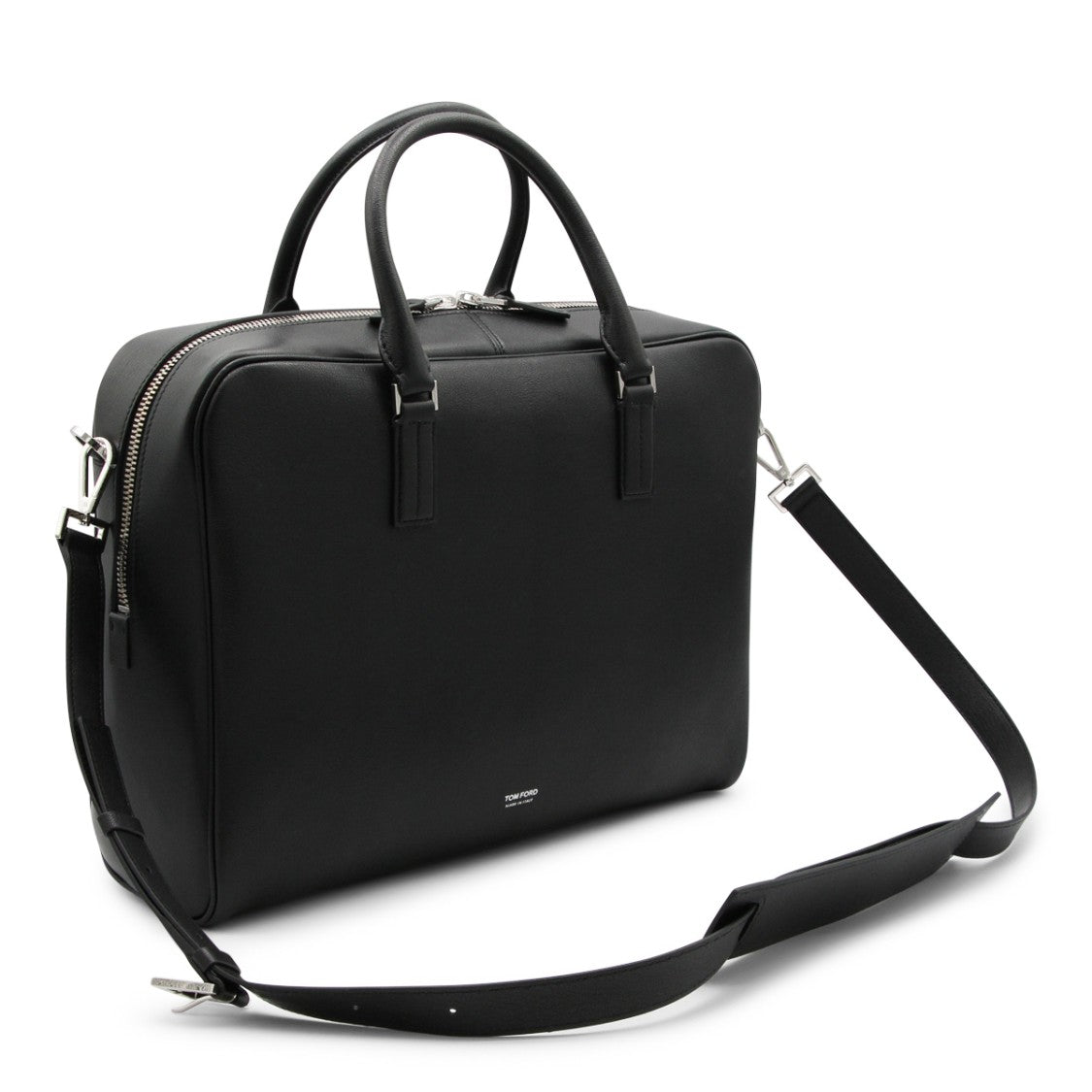 Tom Ford Structured Black Bag With Minimalistic Design
