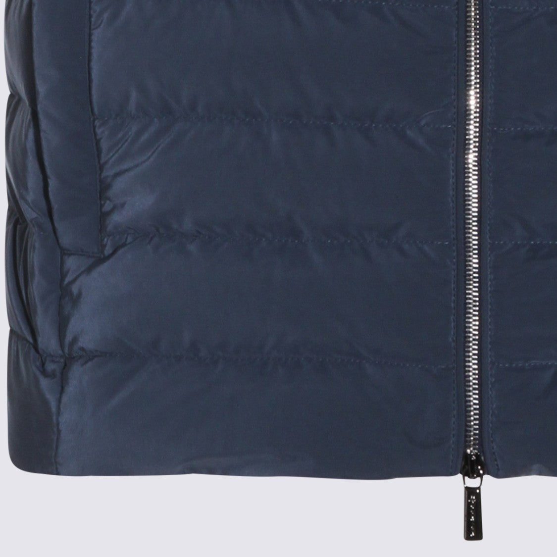 Moorer Structured Denim Coat With Classic Design And Button Closures