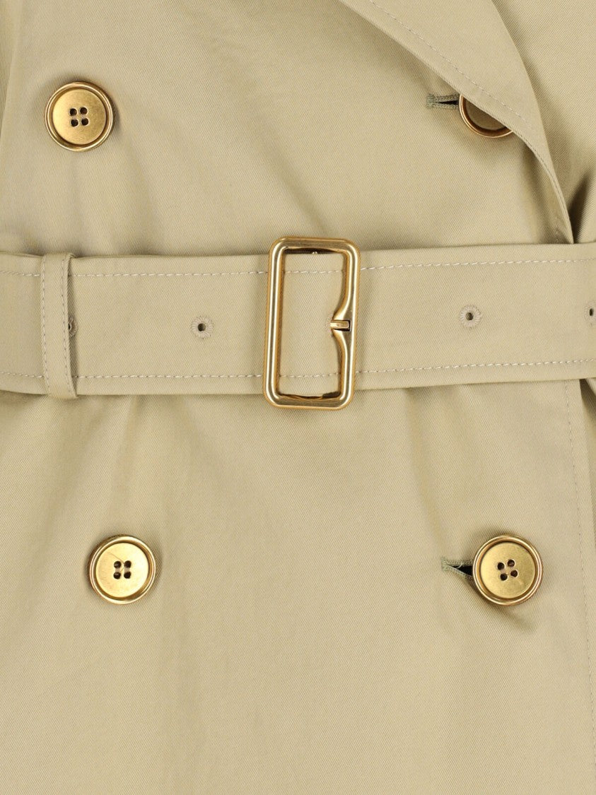 Burberry Double-Breasted Trench – Beige