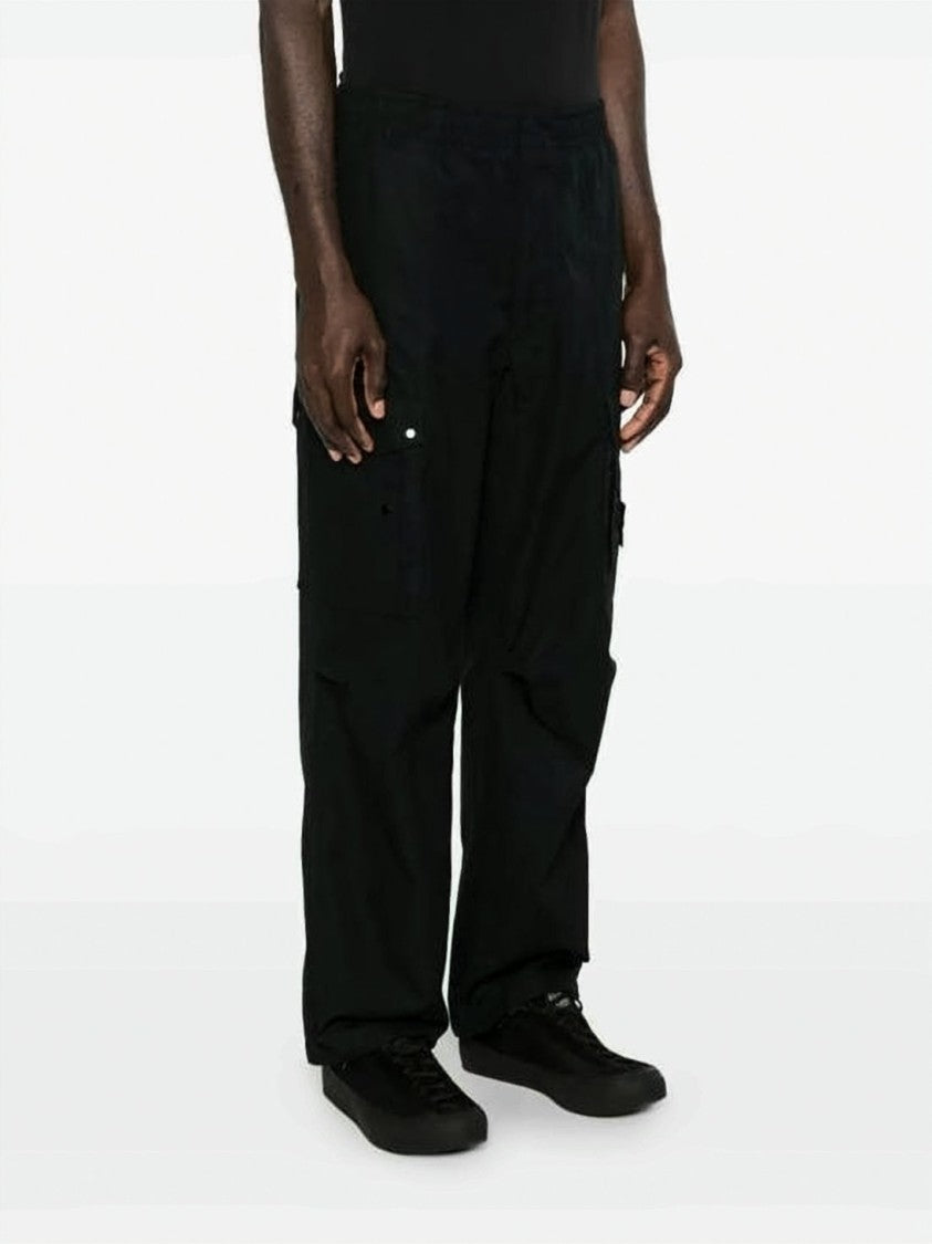 Stone Island Straight-Fit Casual Pants With Flap Pockets