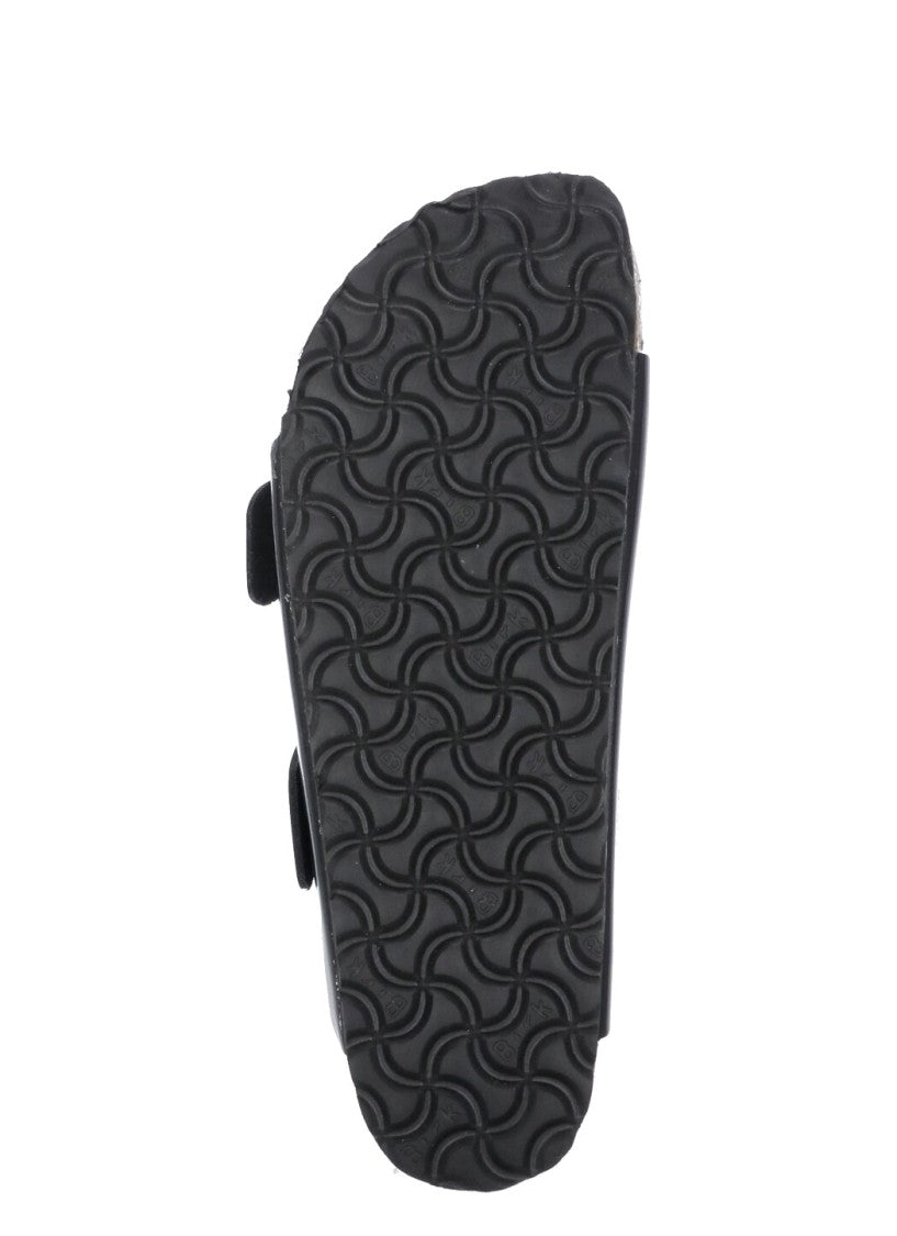 Birkenstock Black Arizona Big Buckle Slides