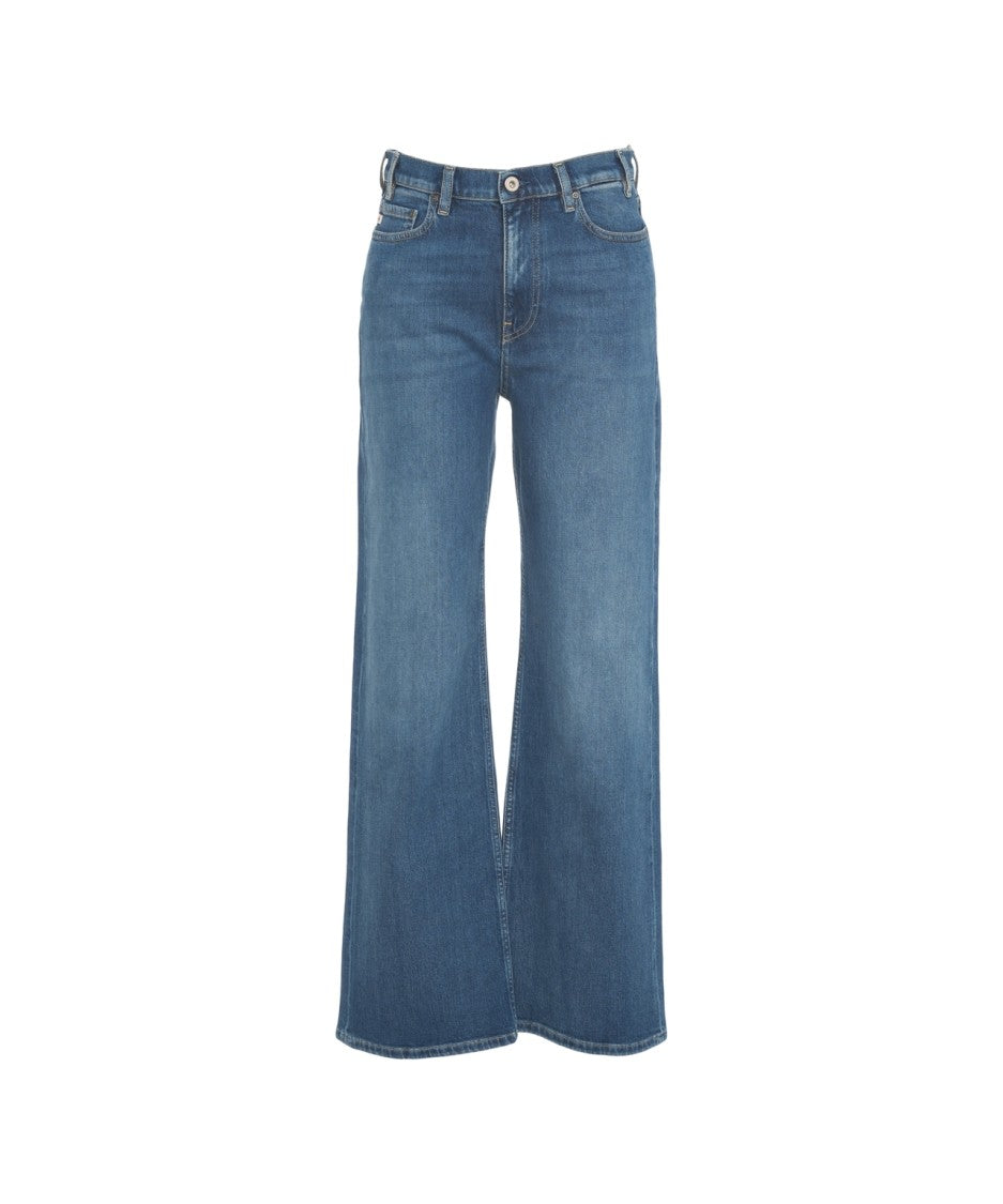 Ag Jeans Wide Leg Jeans With High Waist