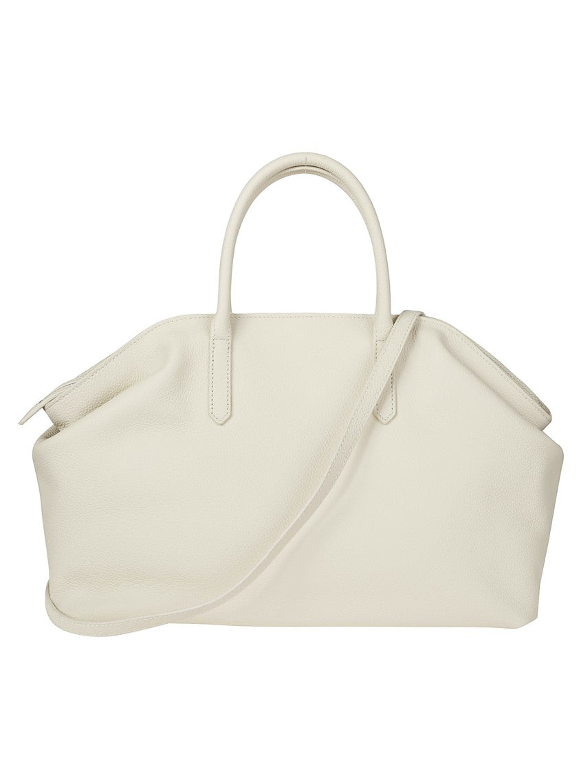 Ash Jaquelin Structured Leather Shoulder Bag