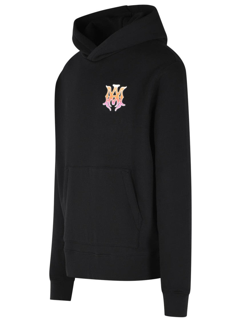 Amiri 'Ma Surf' Black Cotton Sweatshirt