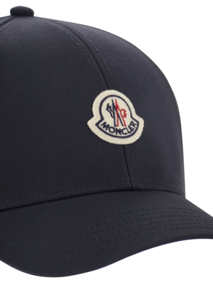 Moncler Cotton Gabardine Baseball Cap