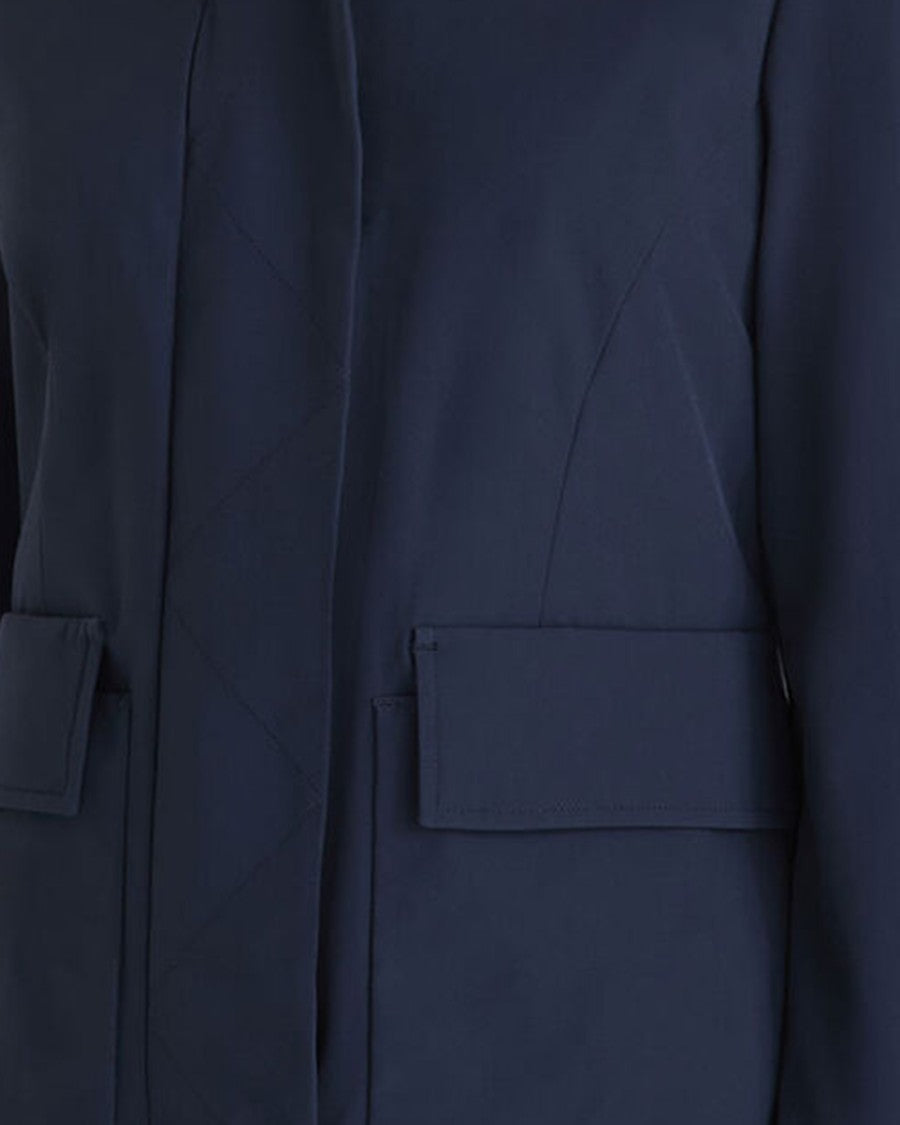Peuterey Slim Fit Water-Repellent Jacket With Concealed Zip And Flap Pockets