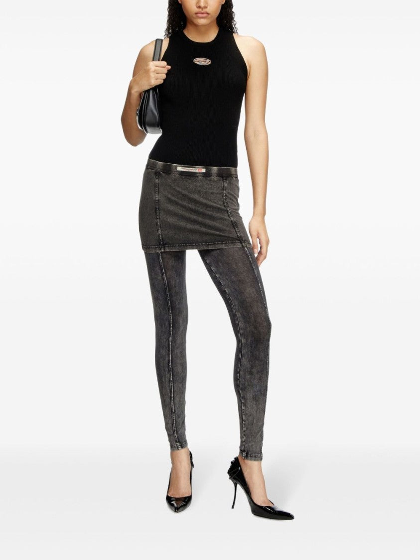 Diesel Fine Ribbed Sleeveless Top