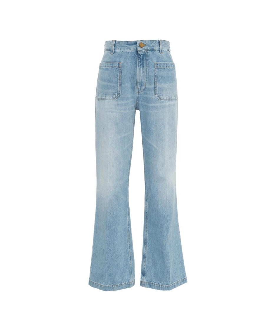 Seafarer Straight Leg Jeans With High Waist