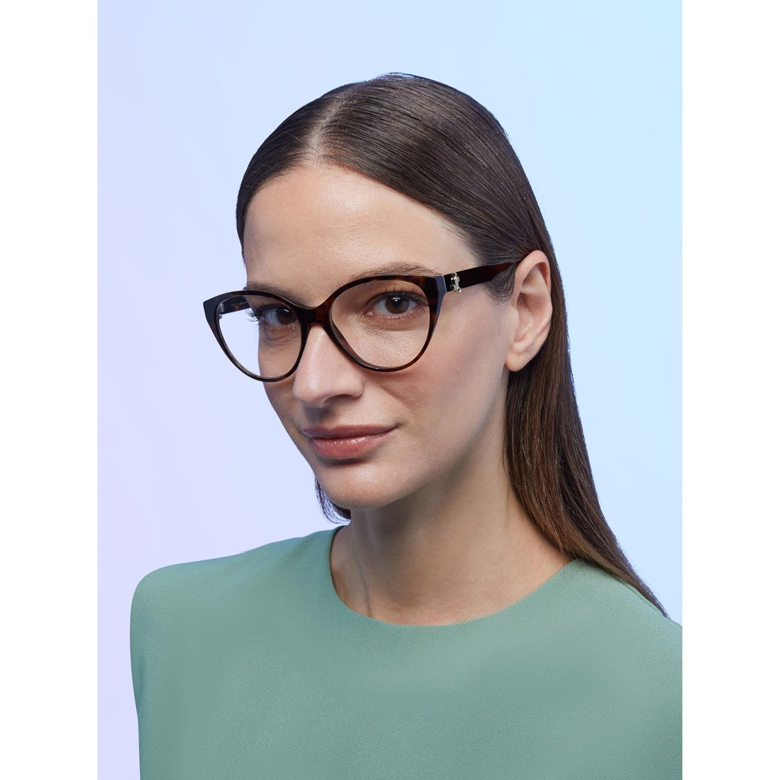 Jimmy Choo 0Jc3009 Tortoiseshell Acetate Cat-Eye Eyeglasses