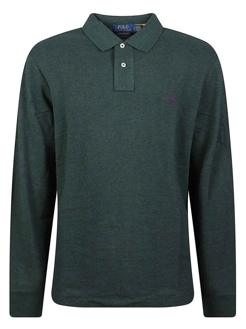 Polo Ralph Lauren Cotton Long-Sleeve Polo Shirt