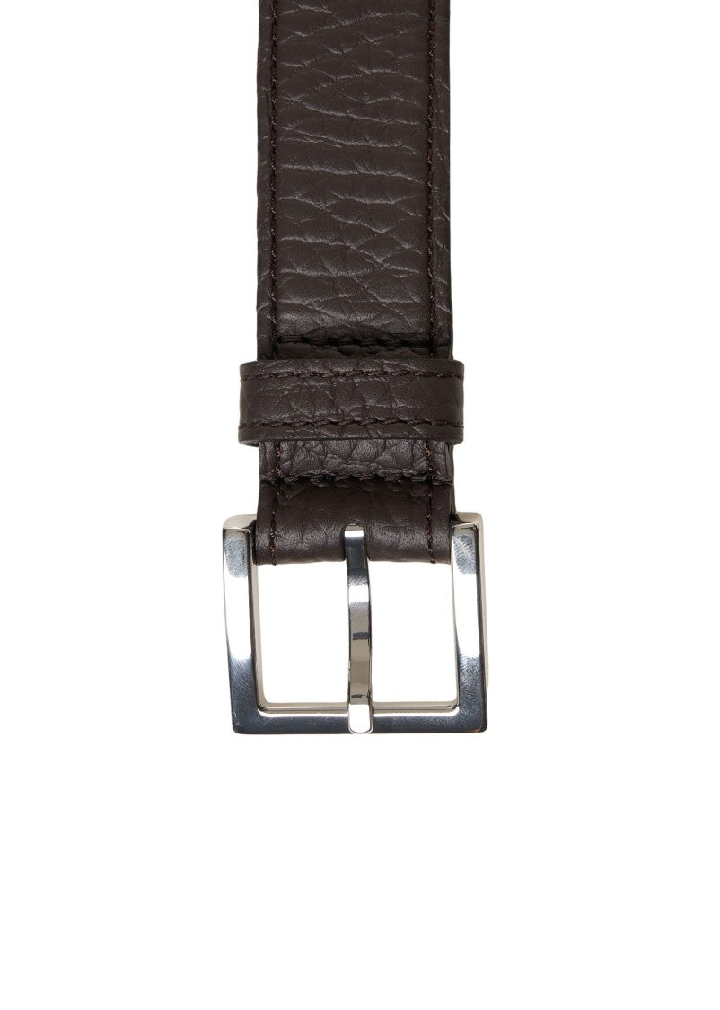 Orciani Hammered Leather Belt