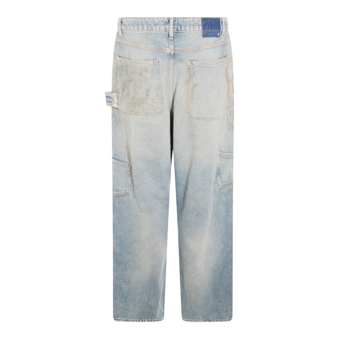 Golden Goose Light Blue Cotton Jeans
