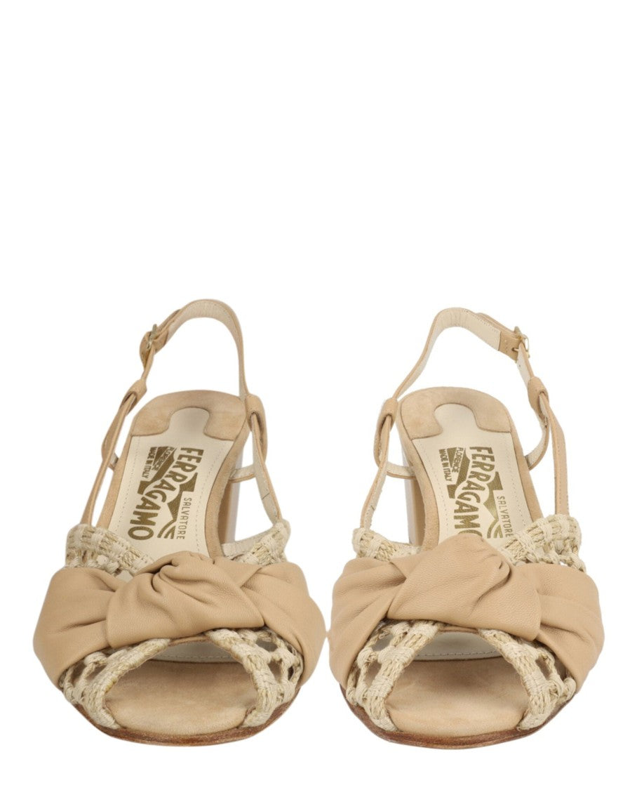 Ferragamo Maffei Slingback Sandals