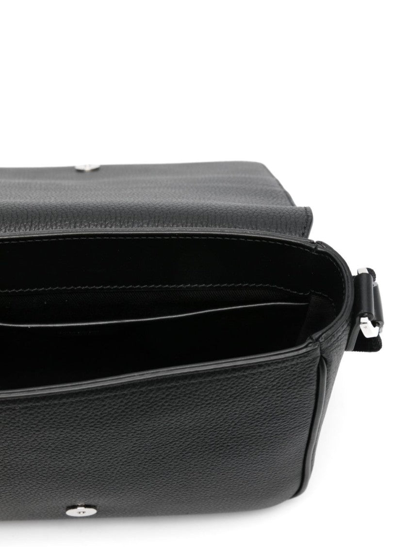 Tom Ford Grained Calf Leather Messenger Bag