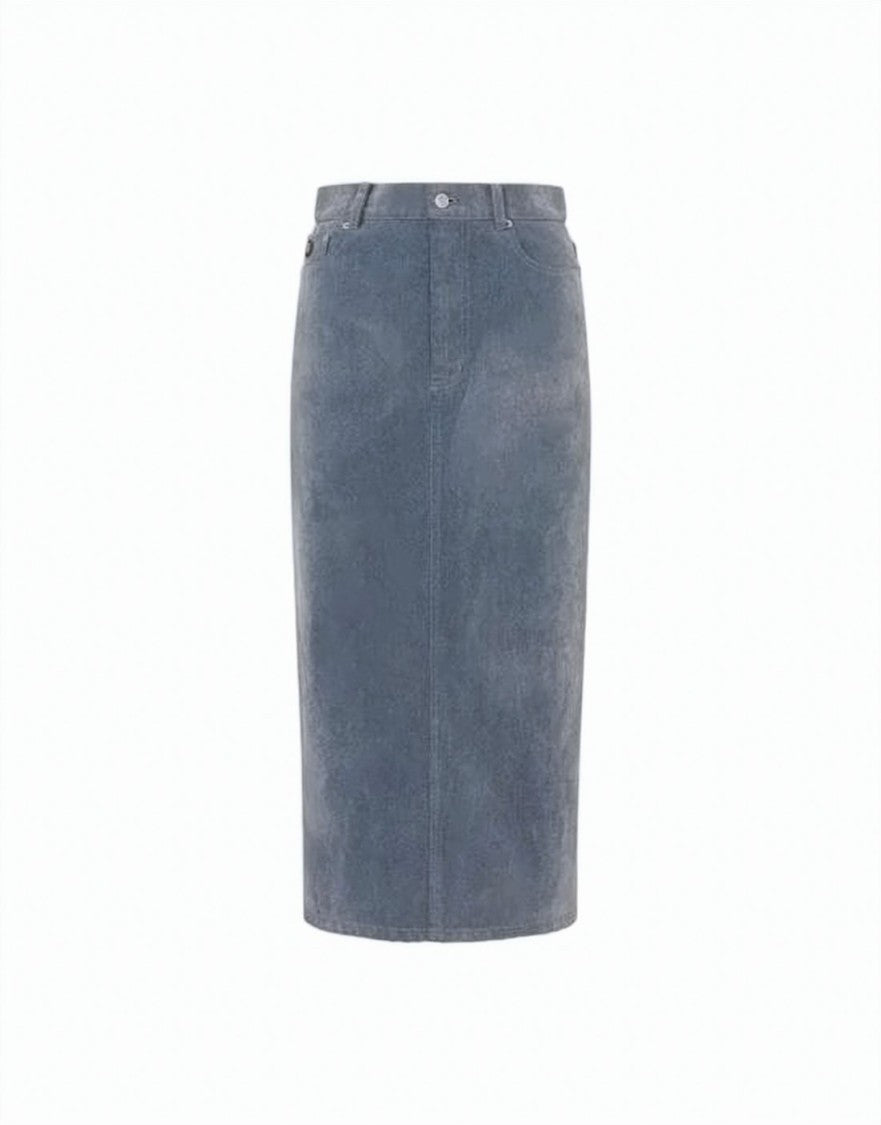 Moschino Straight Silhouette Midi Skirt