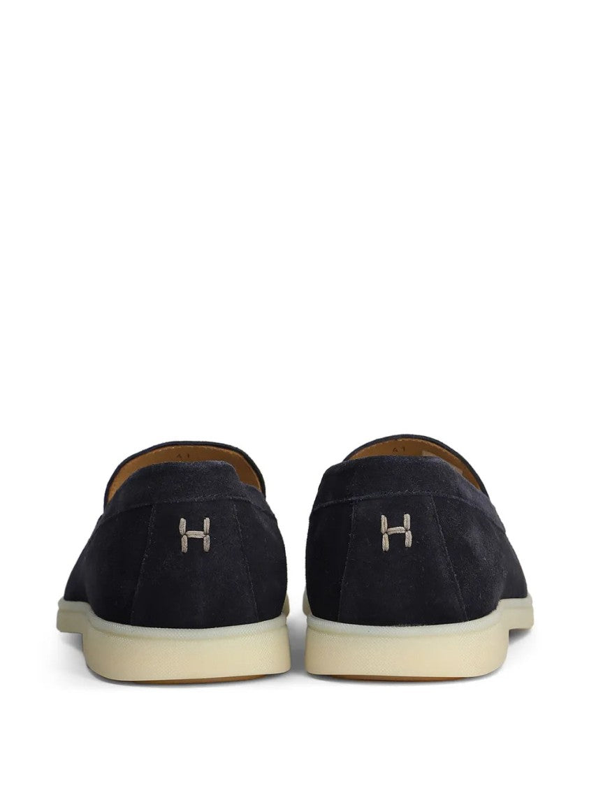Henderson Suede Loafers With Leather Interior