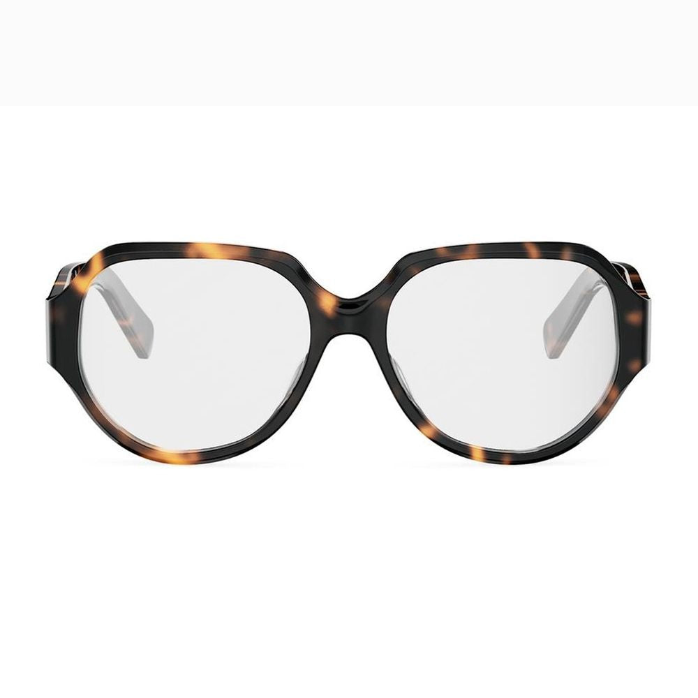 Celine Triomphe Round Geometric Acetate Sunglasses
