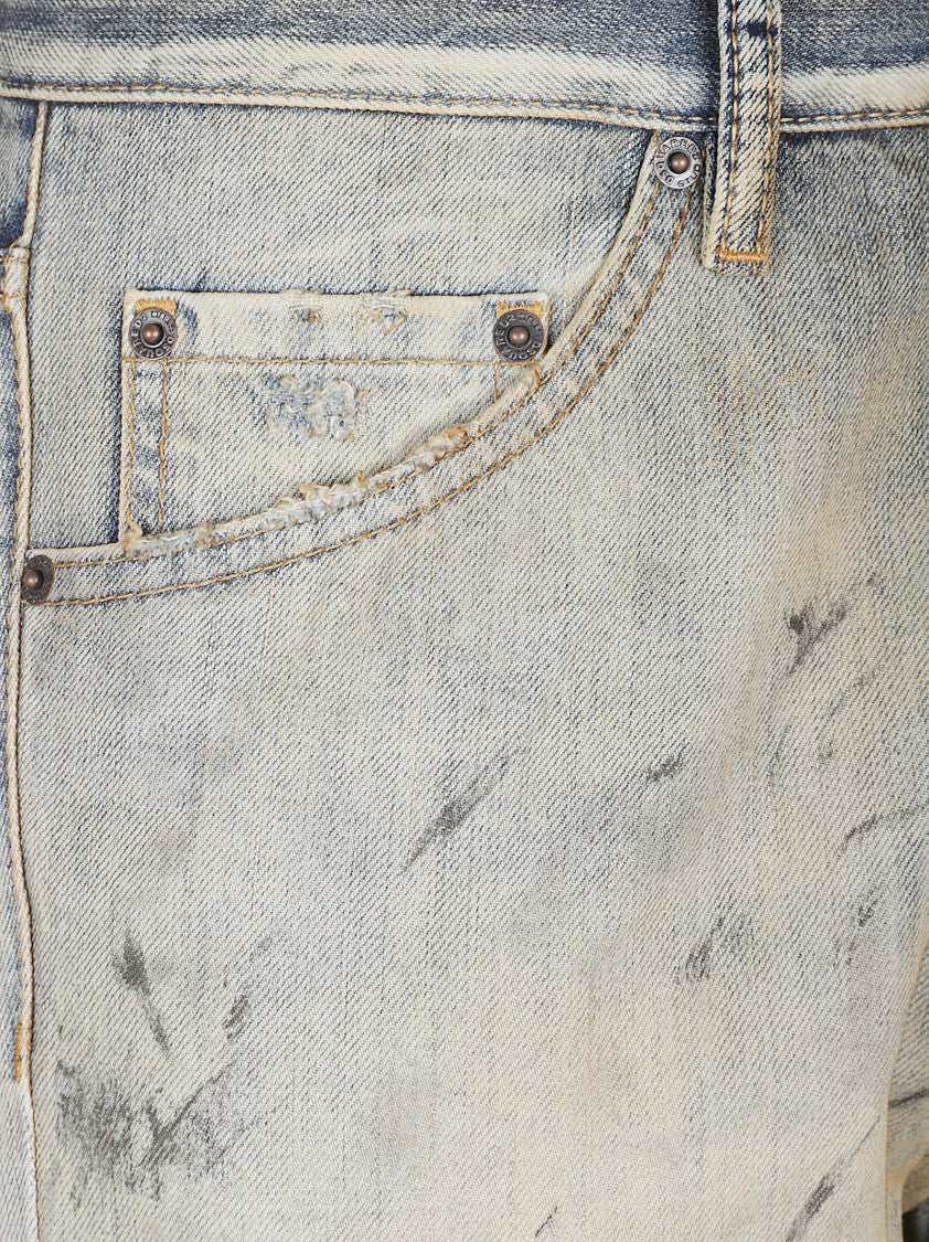 Dsquared2 Slim Fit Distressed Denim Jeans