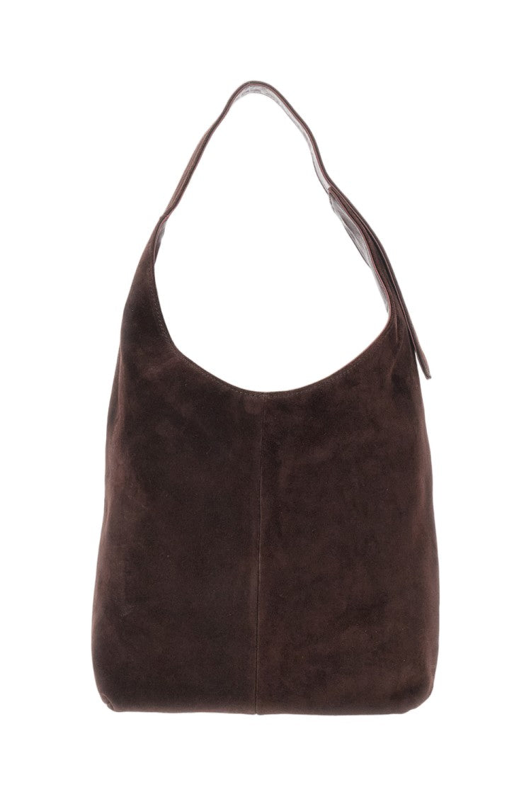 Maeden Soft Suede Bag With Magnetic Closure