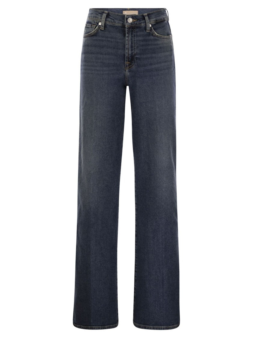 7 For All Mankind Lotta Bay Mid - High-Waisted Jeans