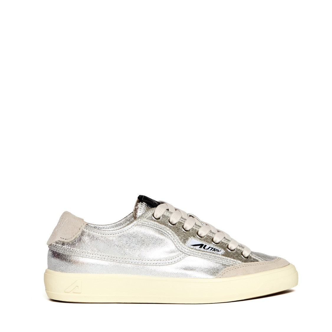 Autry Windscape Low Laminated Suede Sneakers