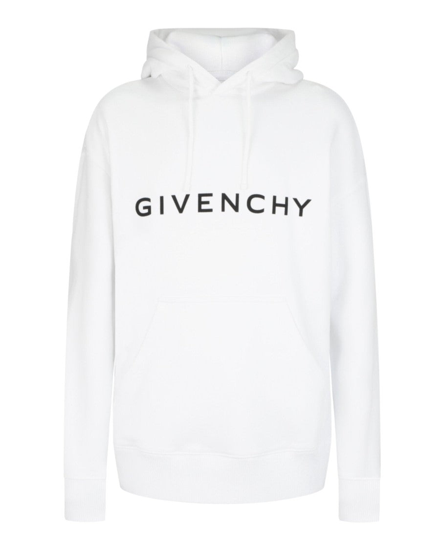 Givenchy Slim-Fit Logo Print Hoodie