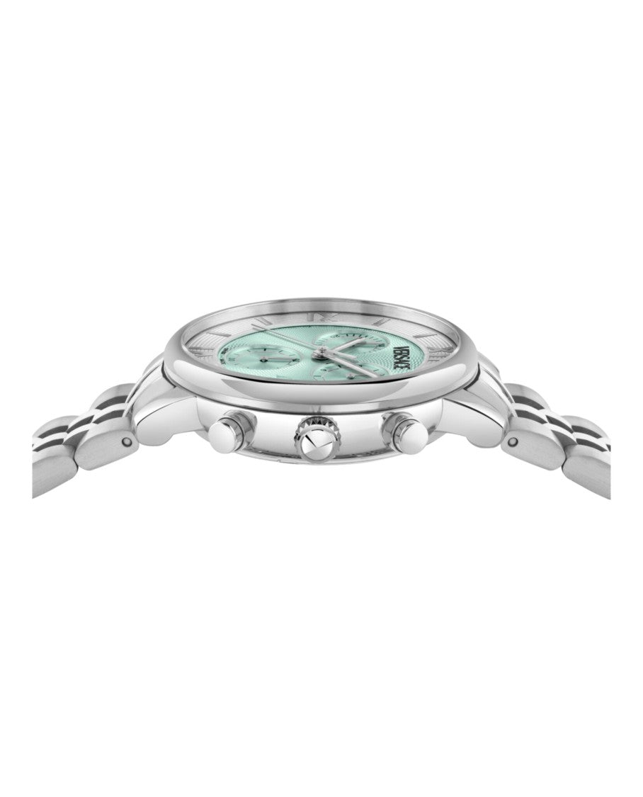 Versace Classic Round Chrono Bracelet Watch