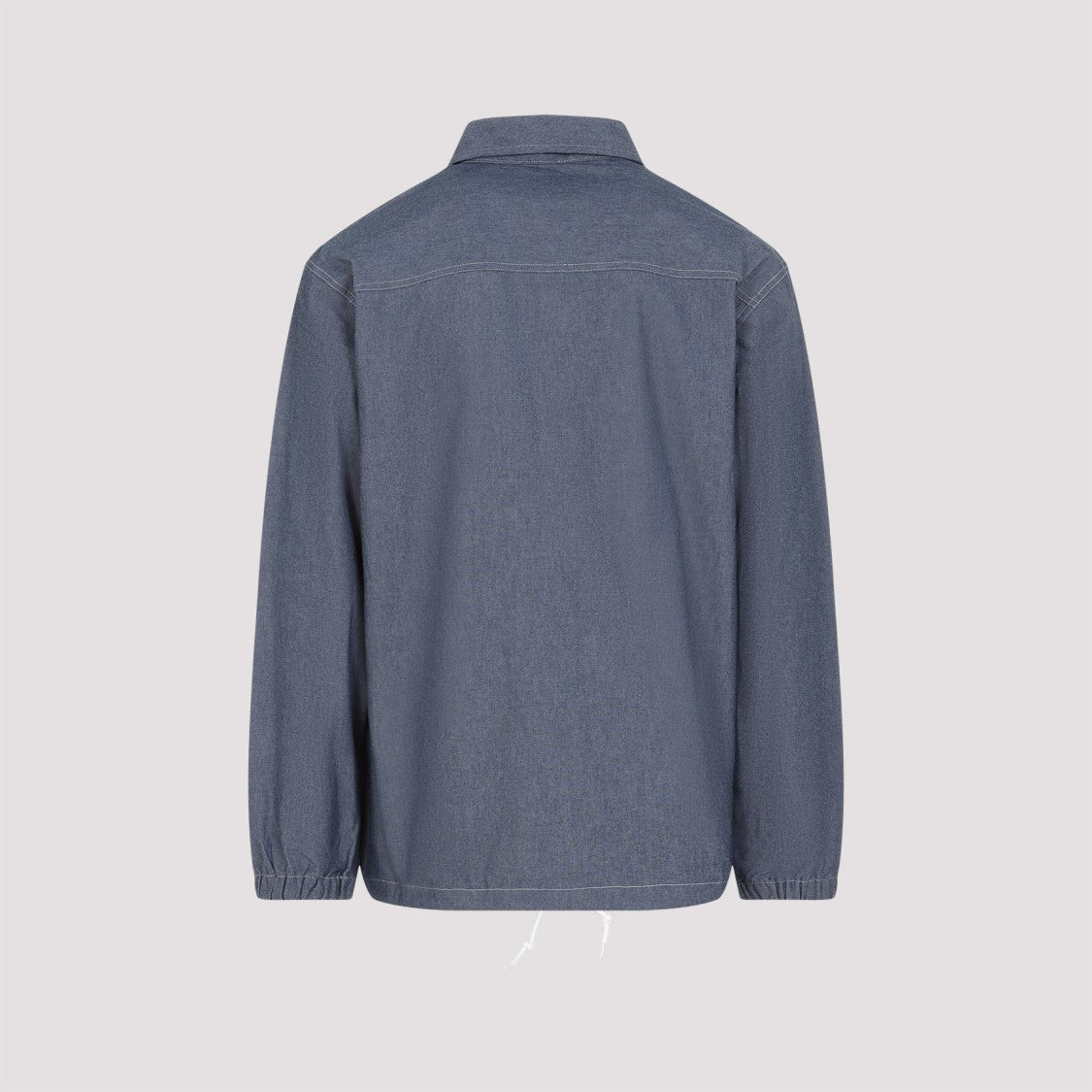Carhartt Wip Button-Up Blue Jacket With Relaxed Fit