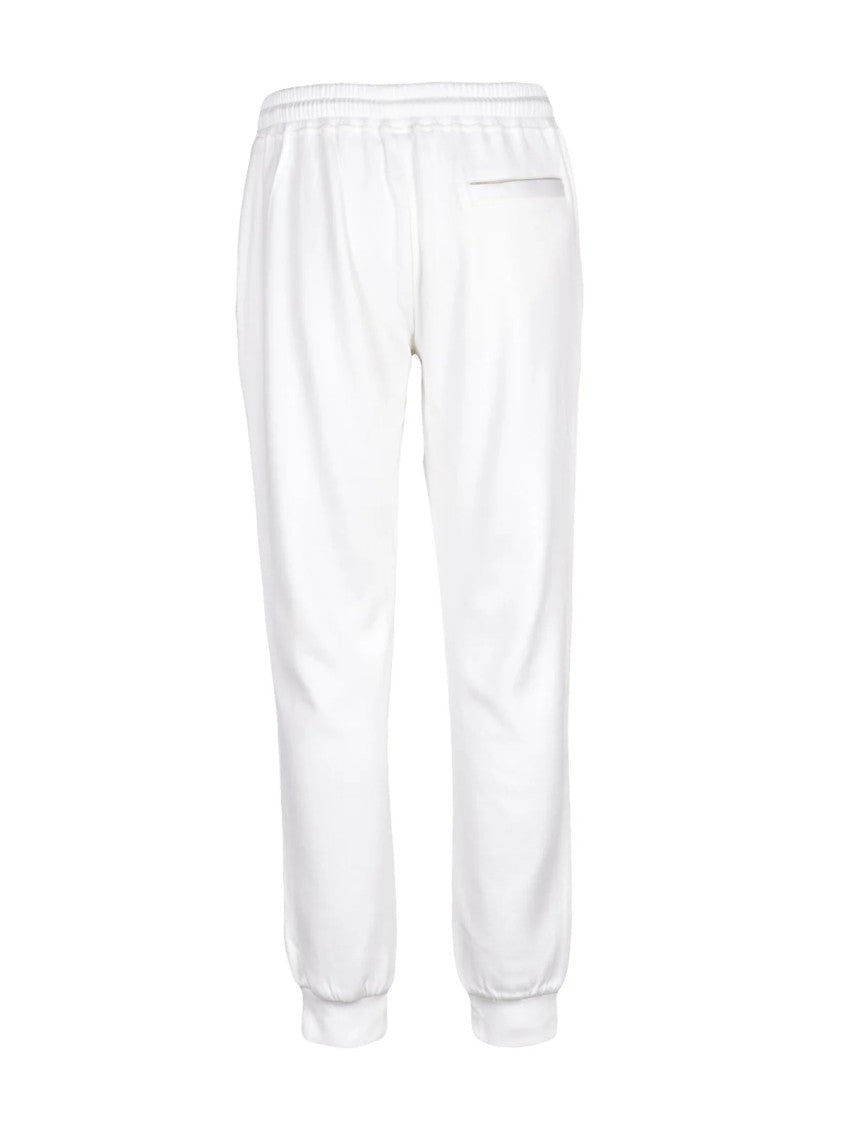 Eleventy Cotton/Polyamide Tracksuit Pants With Elastic Waistband And Side Pockets