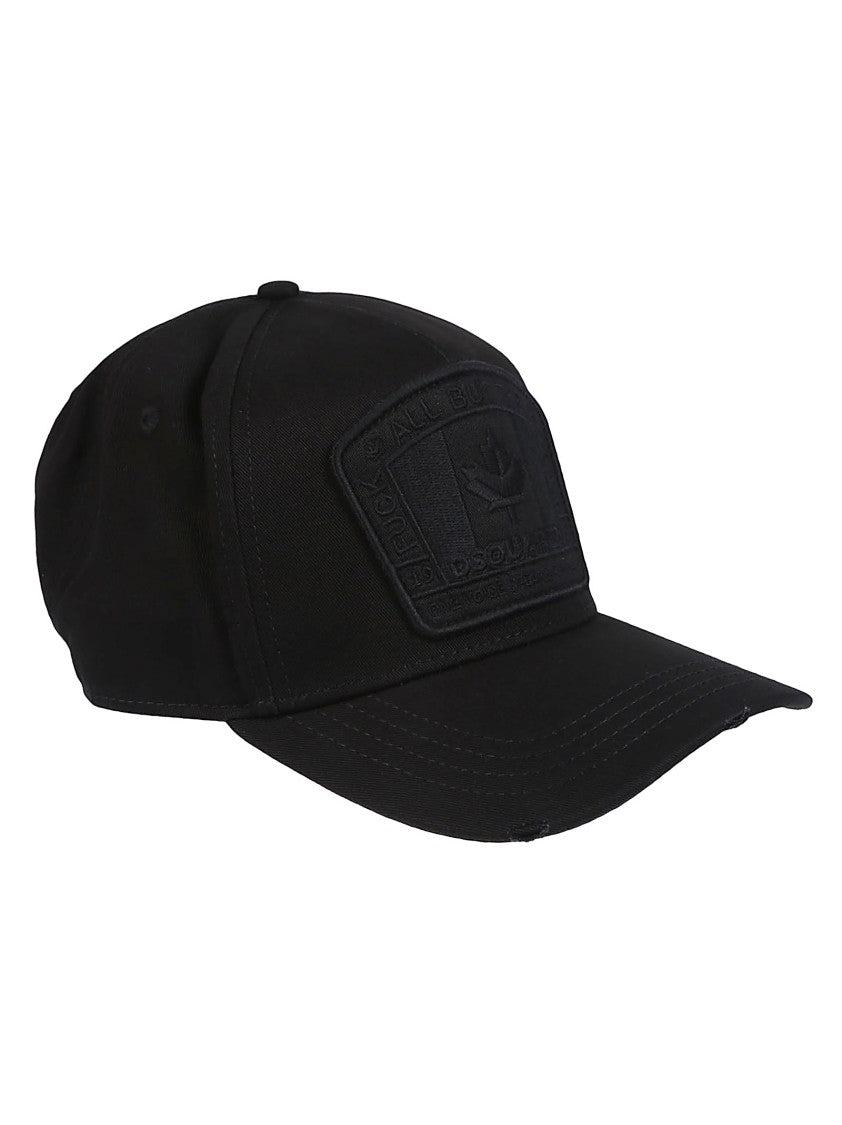 Dsquared2 Logo Cotton Baseball Cap
