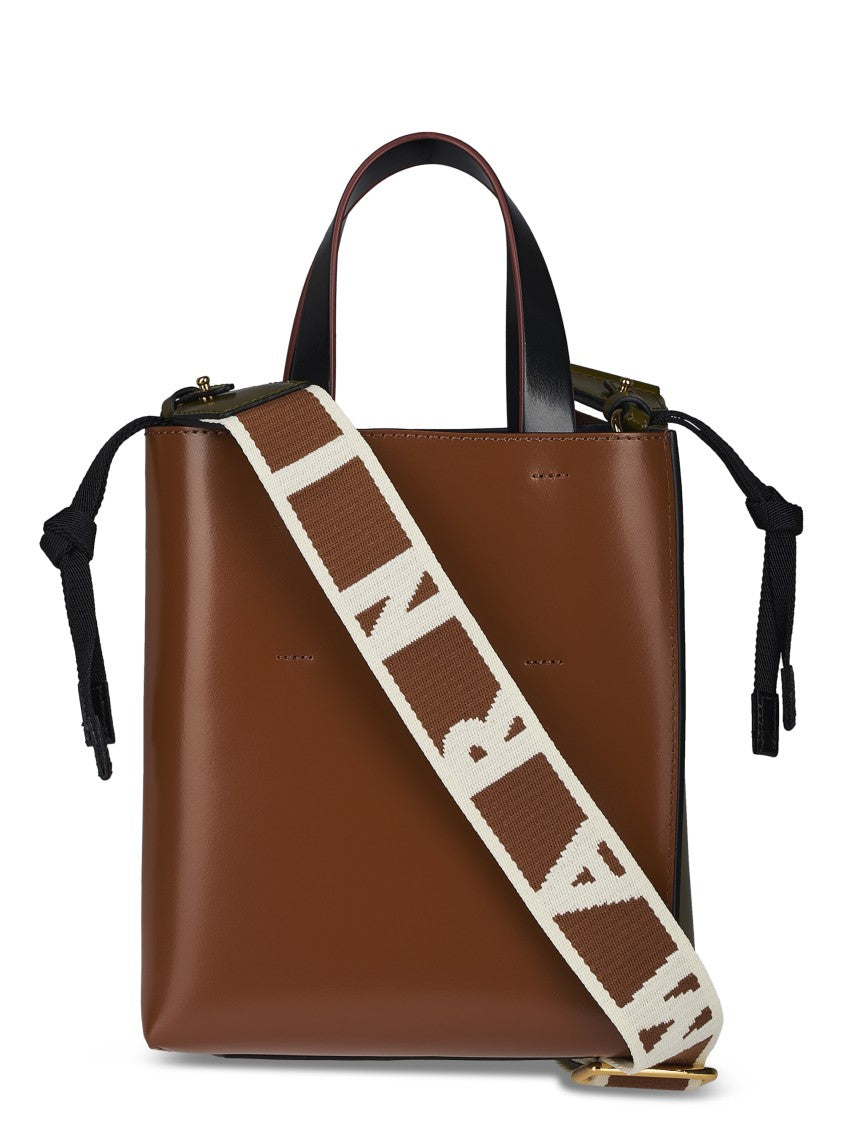 Marni Structured Calf Leather Bag