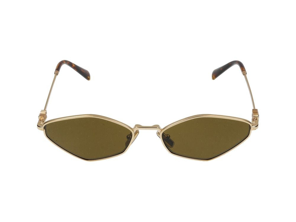 Miu Miu Olive 0Mu 56Zs Metal Sunglasses